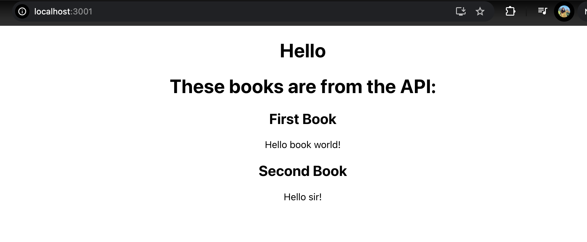 Books UI